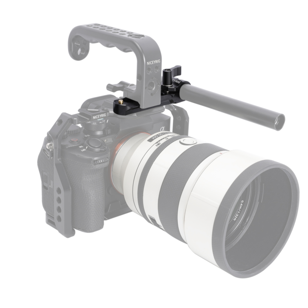 Niceyrig Nato Rail with 15mm Single Railblock/Rod Clamp