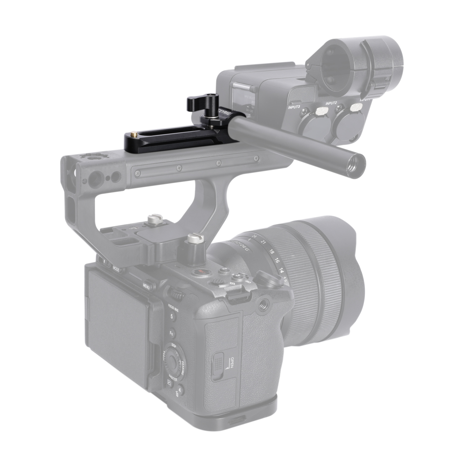 Niceyrig Nato Rail with 15mm Single Railblock/Rod Clamp