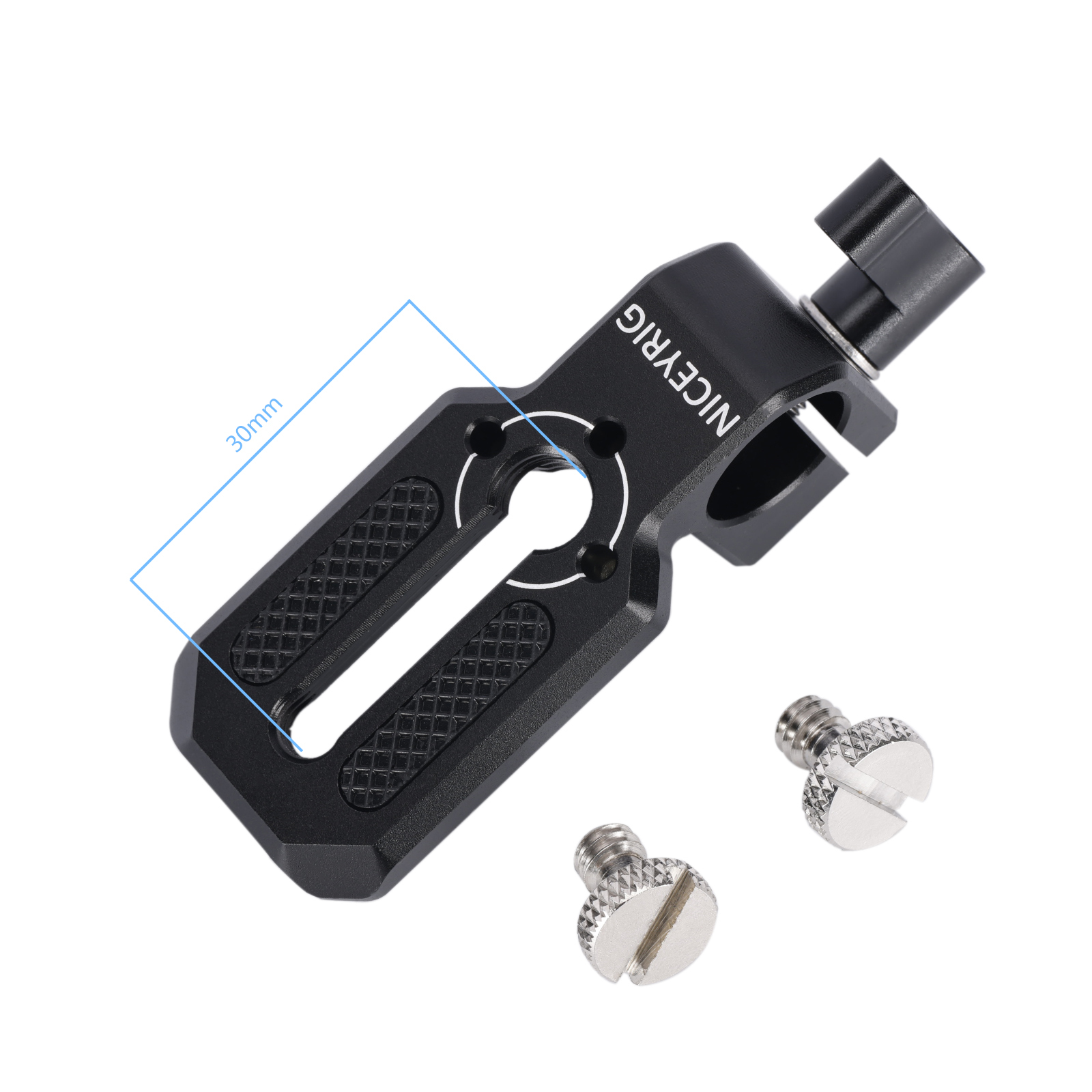Niceyrig 15MM Single Rod Clamp/Rail Block with Mini Plate
