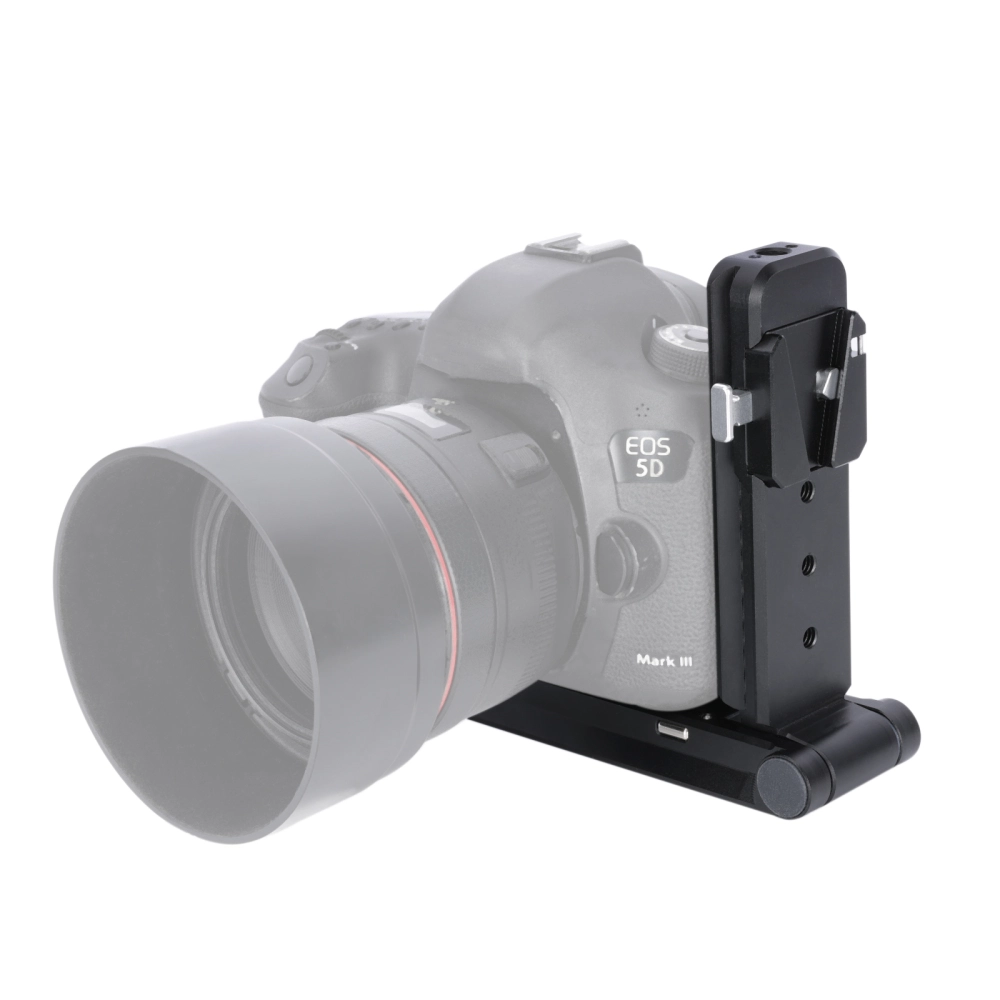 Niceyrig Foldable Camera V-Lock Battery L-Bracket Mount Comes with Arca ...