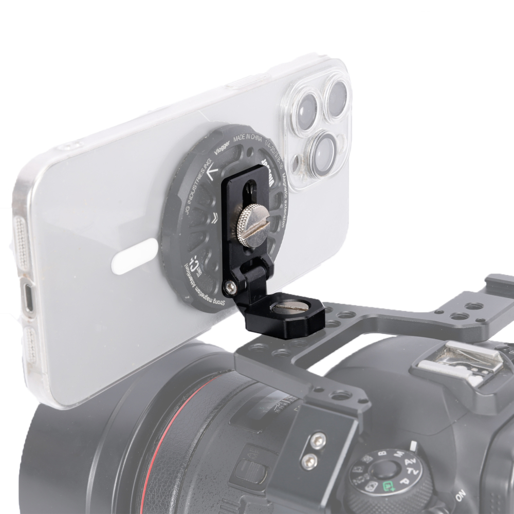 Niceyrig 180°Tilt Mounting Adaptor for Monitor/Battery/Wireless Transmission with 3/8-16 Arri Locating Screws (Weight Capacity: 0.5 kg)