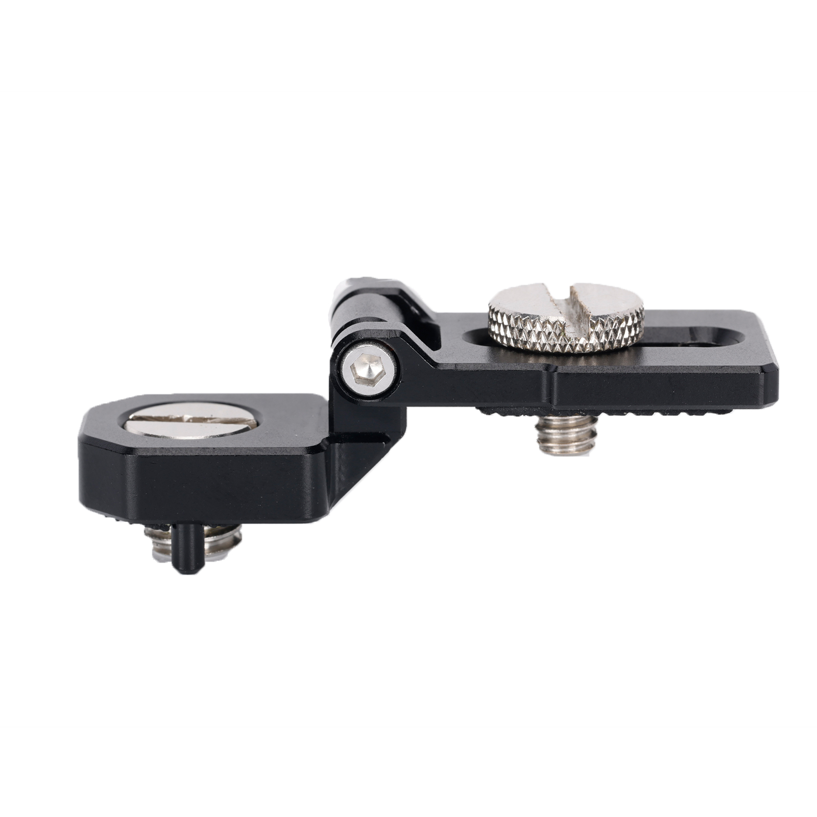 Niceyrig 180°Tilt Mounting Adaptor for Monitor/Battery/Wireless Transmission with 3/8-16 Arri Locating Screws (Weight Capacity: 0.5 kg)