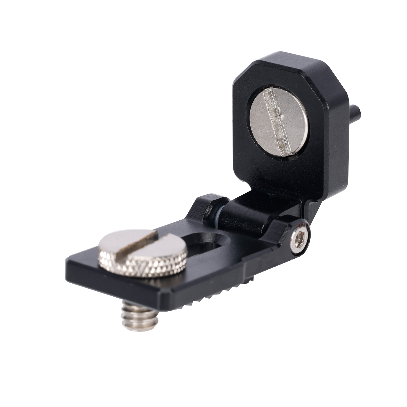 Niceyrig 180°Tilt Mounting Adaptor for Monitor/Battery/Wireless Transmission with 3/8-16 Arri Locating Screws (Weight Capacity: 0.5 kg)