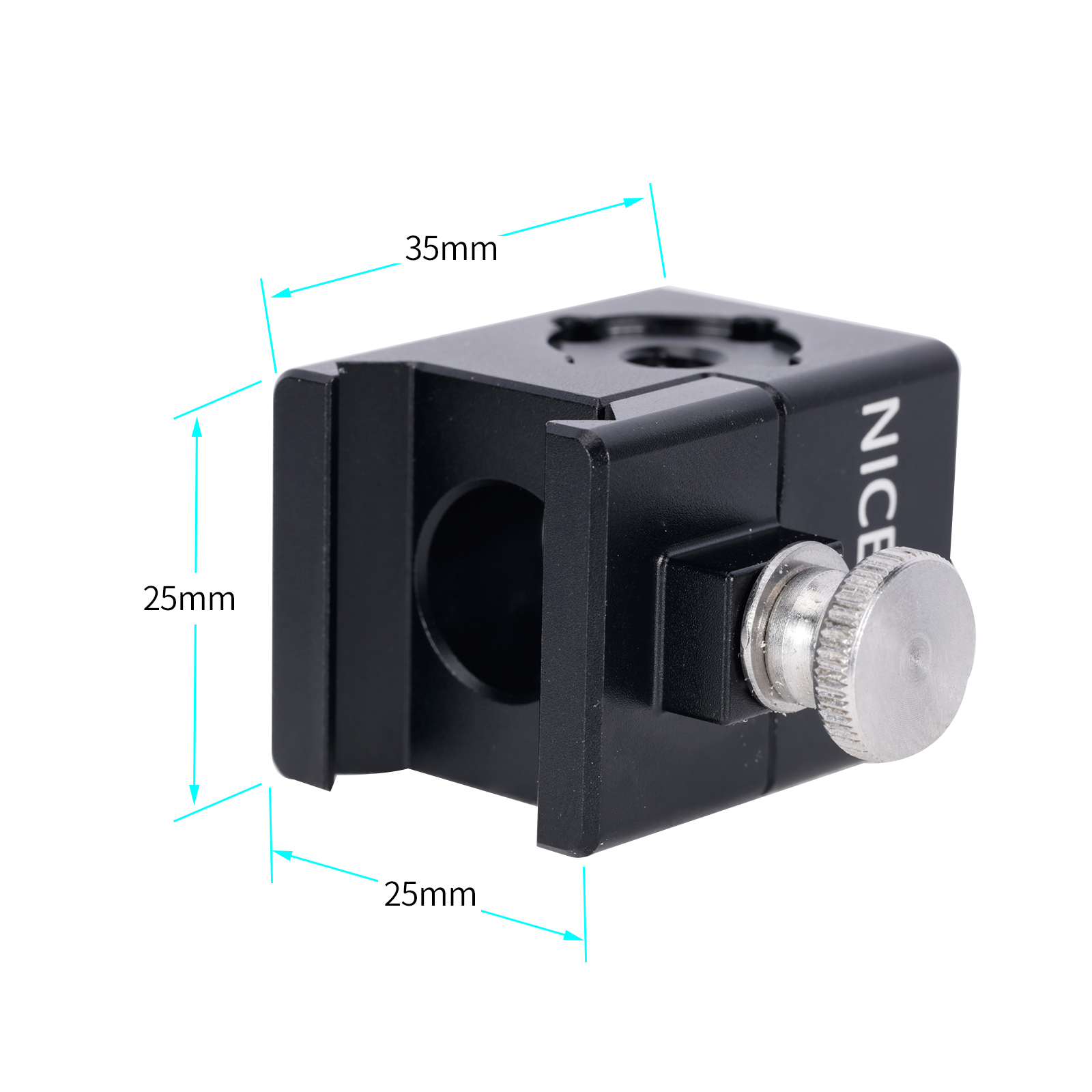Niceyrig Nato Clamp to Arri Locating Screw (3/8’’-16) Adaptor