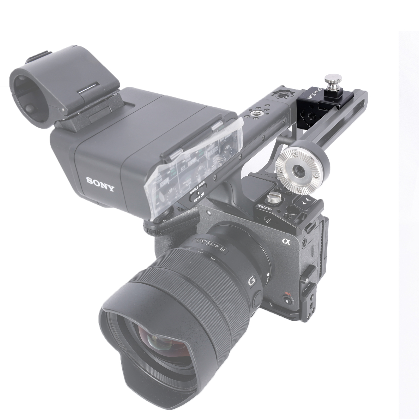 Niceyrig Nato Clamp to Arri Locating Screw (3/8’’-16) Adaptor