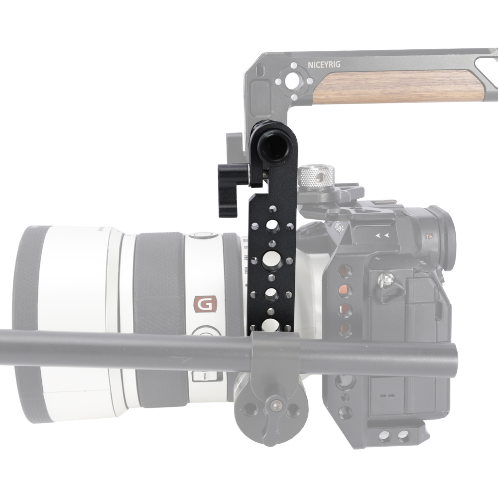 Niceyrig Arri Rosette Mount(M6) with 15MM Single Rod Clamp
