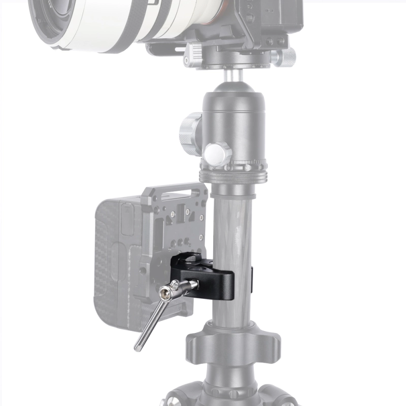 Niceyrig Super Clamp with Cold Shoe Mount(Open Range: 12-50MM)