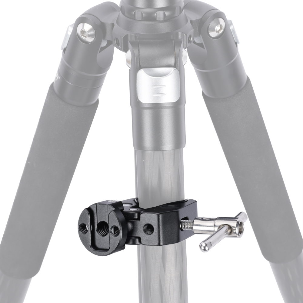 Niceyrig Super Clamp with Cold Shoe Mount(Open Range: 12-50MM)