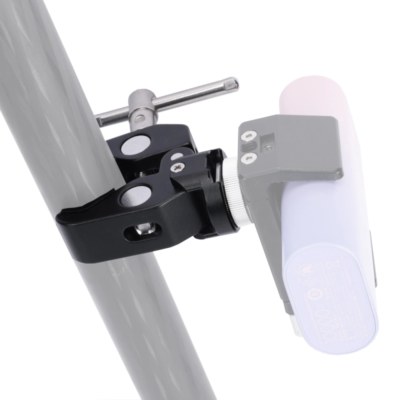 Niceyrig Super Clamp with Cold Shoe Mount(Open Range: 12-50MM)