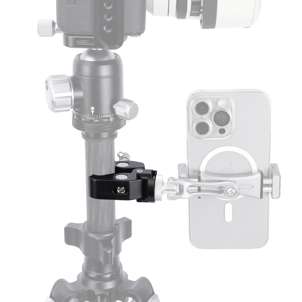 Niceyrig Super Clamp with Cold Shoe Mount(Open Range: 12-50MM)