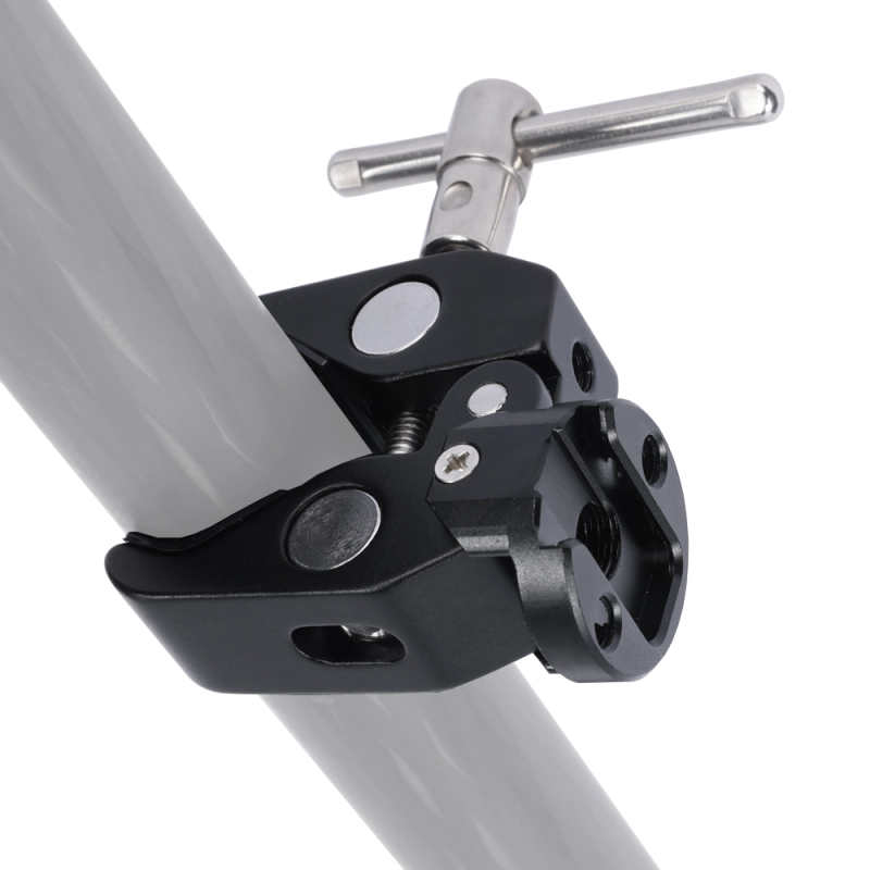 Niceyrig Super Clamp with Cold Shoe Mount(Open Range: 12-50MM)
