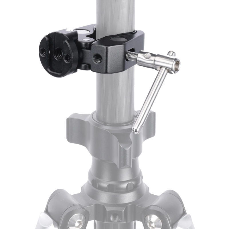Niceyrig Super Clamp with Cold Shoe Mount(Open Range: 12-50MM)
