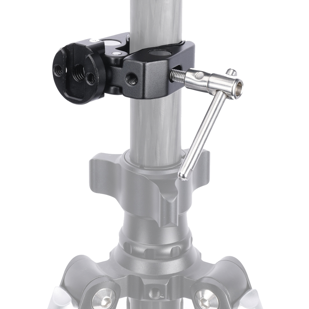 Niceyrig Super Clamp with Cold Shoe Mount(Open Range: 12-50MM)