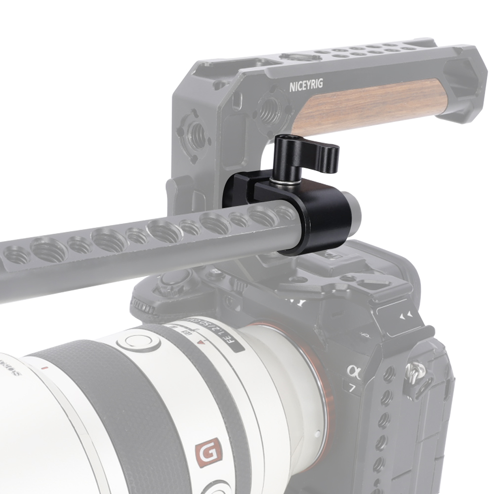 Niceyrig 15MM Single Rod Clamp/Rail Block with Extension 15MM Rod