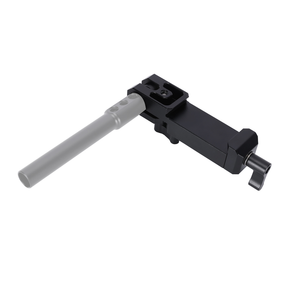 Niceyrig Manfrotto Standard Dovetail Clamp with 15MM Single Rod Clamp for Follow Focus