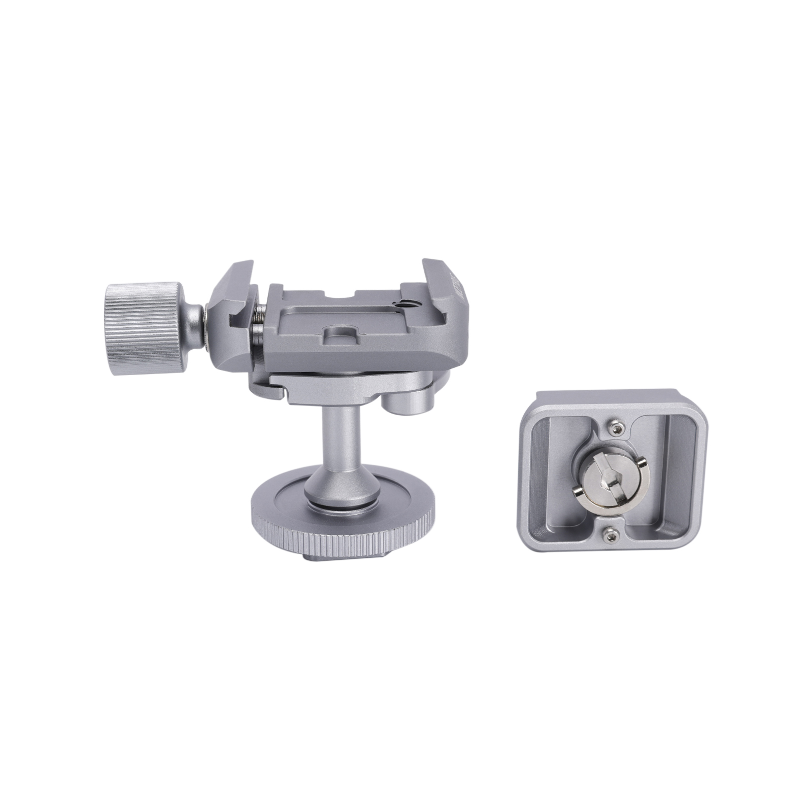 Niceyrig Mini Ballhead Cold Shoe Adapter Tripod Mount with Arca