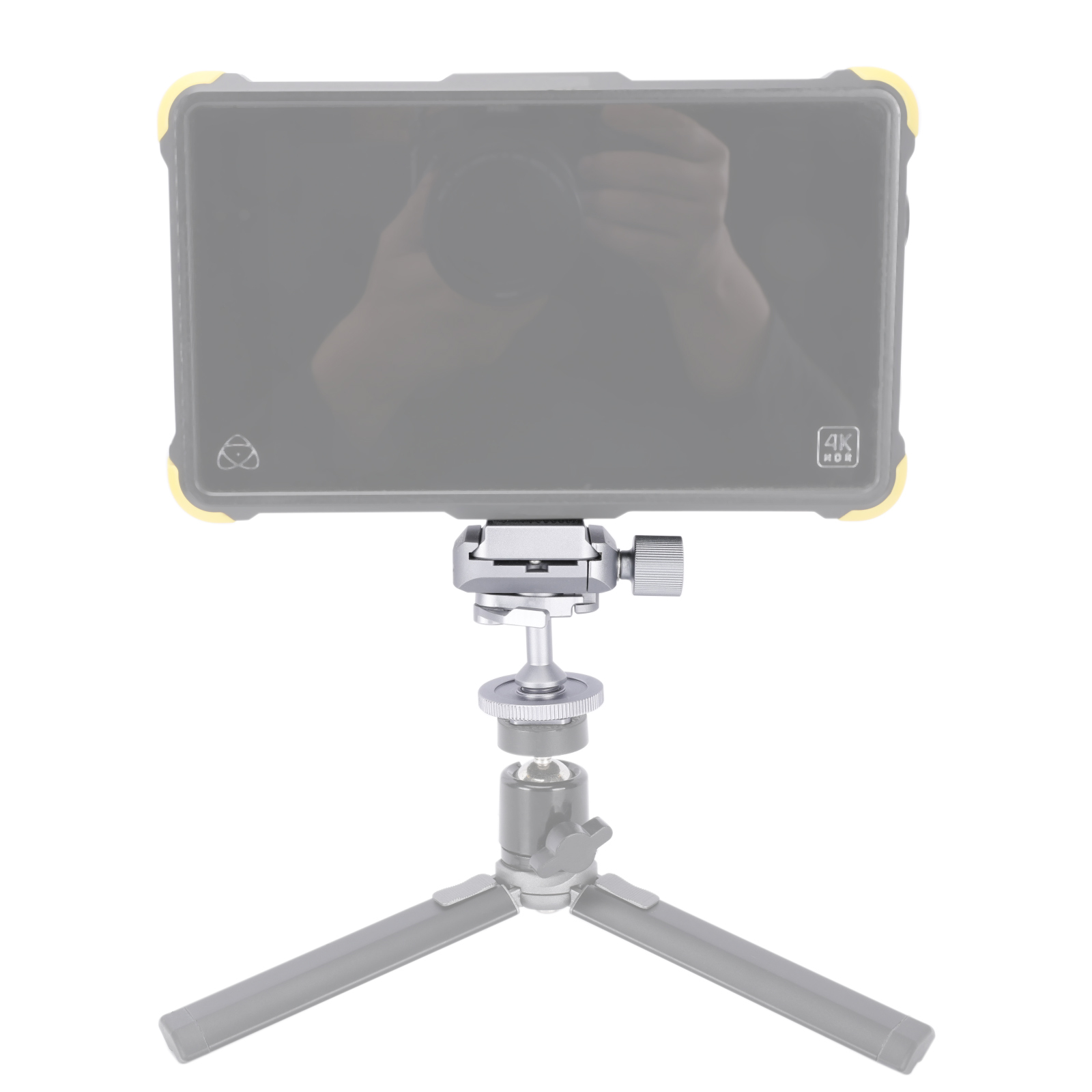 Niceyrig Mini Ballhead Cold Shoe Adapter Tripod Mount with Arca Standard Plate