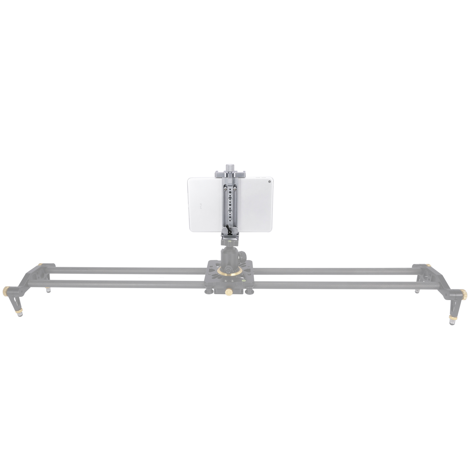 Niceyrig Ipad Holder Metal Clamp Arca Swiss Tripod Mount Adjustable for IPad Mini 7.9Inch/IPad 9.7Inch/IPad 10.5Inch/IPad Pro 12.9Inch/mate pad/MediaPad pro M6/MediaPad M5/Mediapad T5 (130mm ≤open width≤223mm)