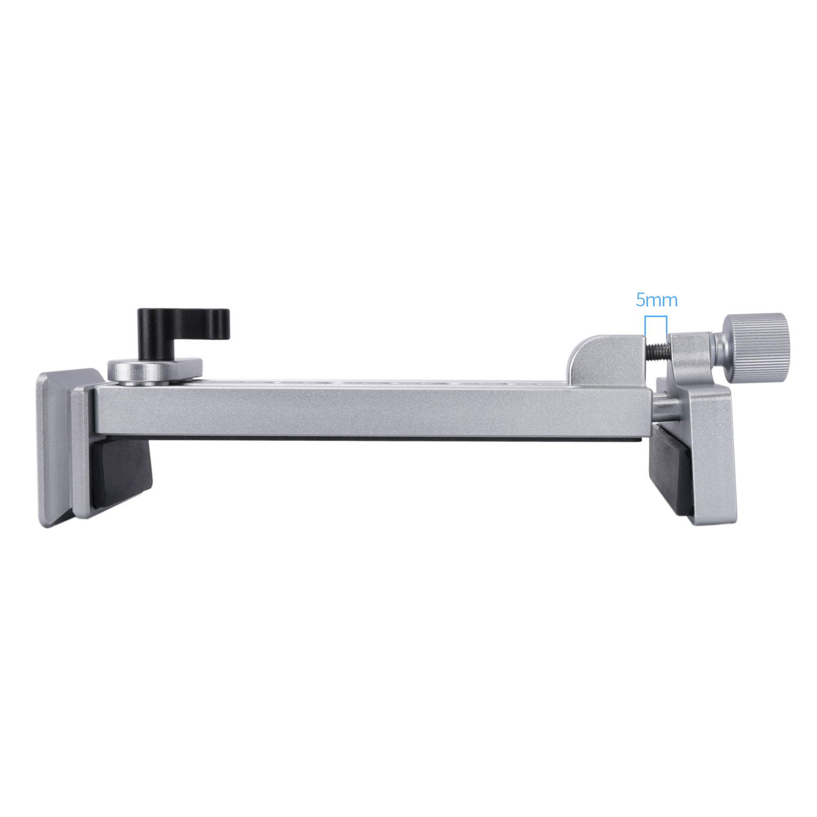 Niceyrig Ipad Holder Metal Clamp Arca Swiss Tripod Mount Adjustable for IPad Mini 7.9Inch/IPad 9.7Inch/IPad 10.5Inch/IPad Pro 12.9Inch/mate pad/MediaPad pro M6/MediaPad M5/Mediapad T5 (130mm ≤open width≤223mm)