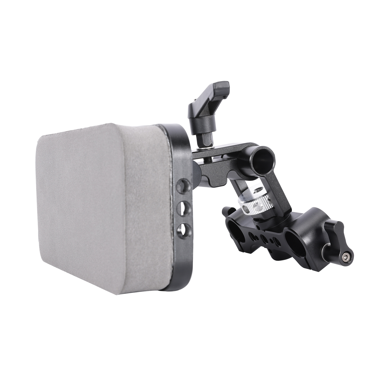 Niceyrig Adjustable Chest Pad with 15MM Dual Rail Block/Rod Clamp