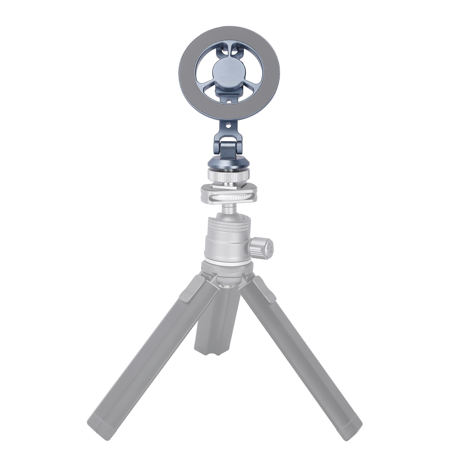 Niceyrig Magnetic Phone Mount Holder Mental Bracket with 1/4 Screw/Clod Shoe Mount/Nato Clamp for Magsafe Adaptor for Tripod Mount,Selfie Stick,Monopod,Camera Monitoring,Stabilizers,Car Suction Cup Mount and Compatible with iPhone 16/15/14/13/12 Series