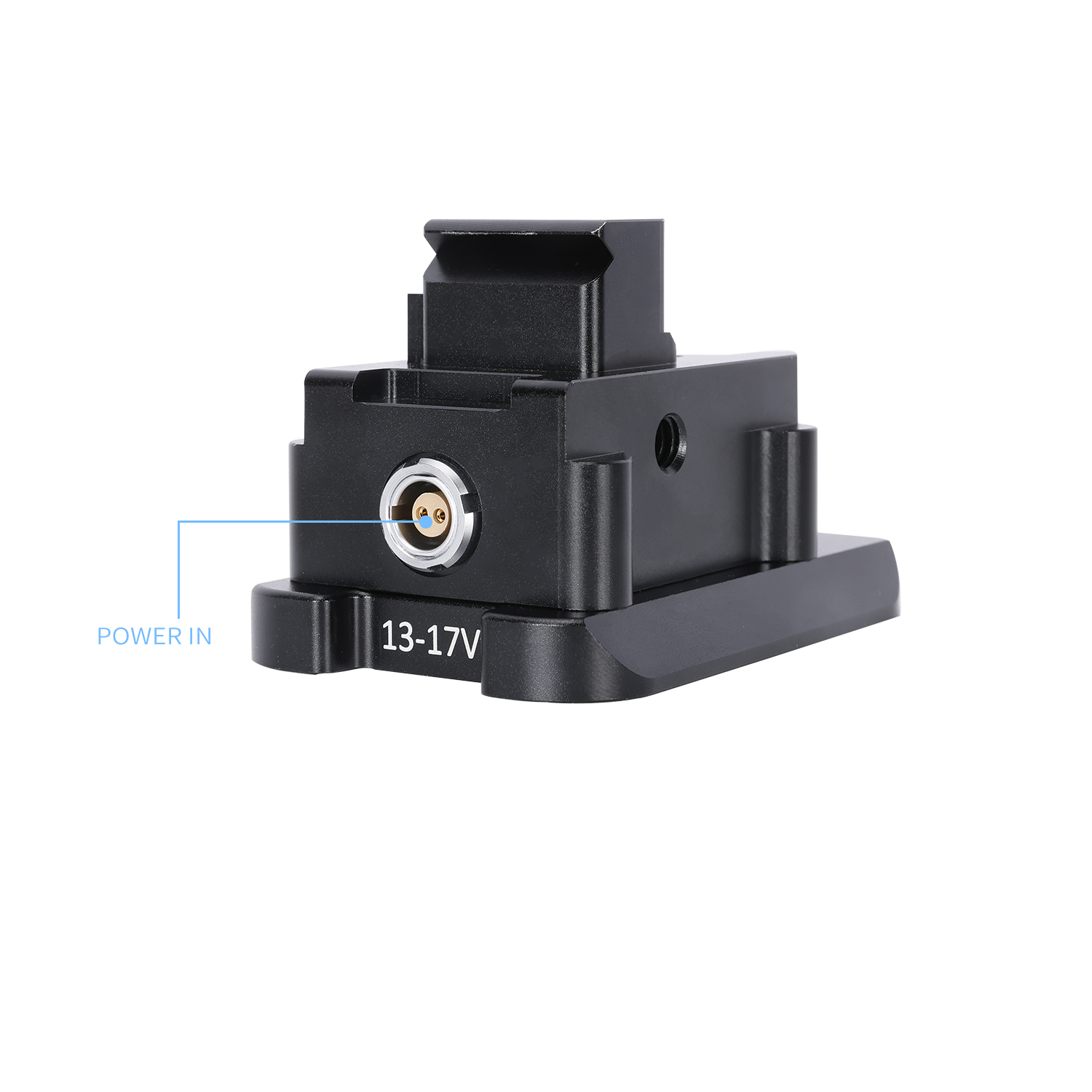 Niceyrig Power Supply Base Plate for DJI RS 3/ RS 4 with Side Holding Plate Comes with Manfrotto Dovetail