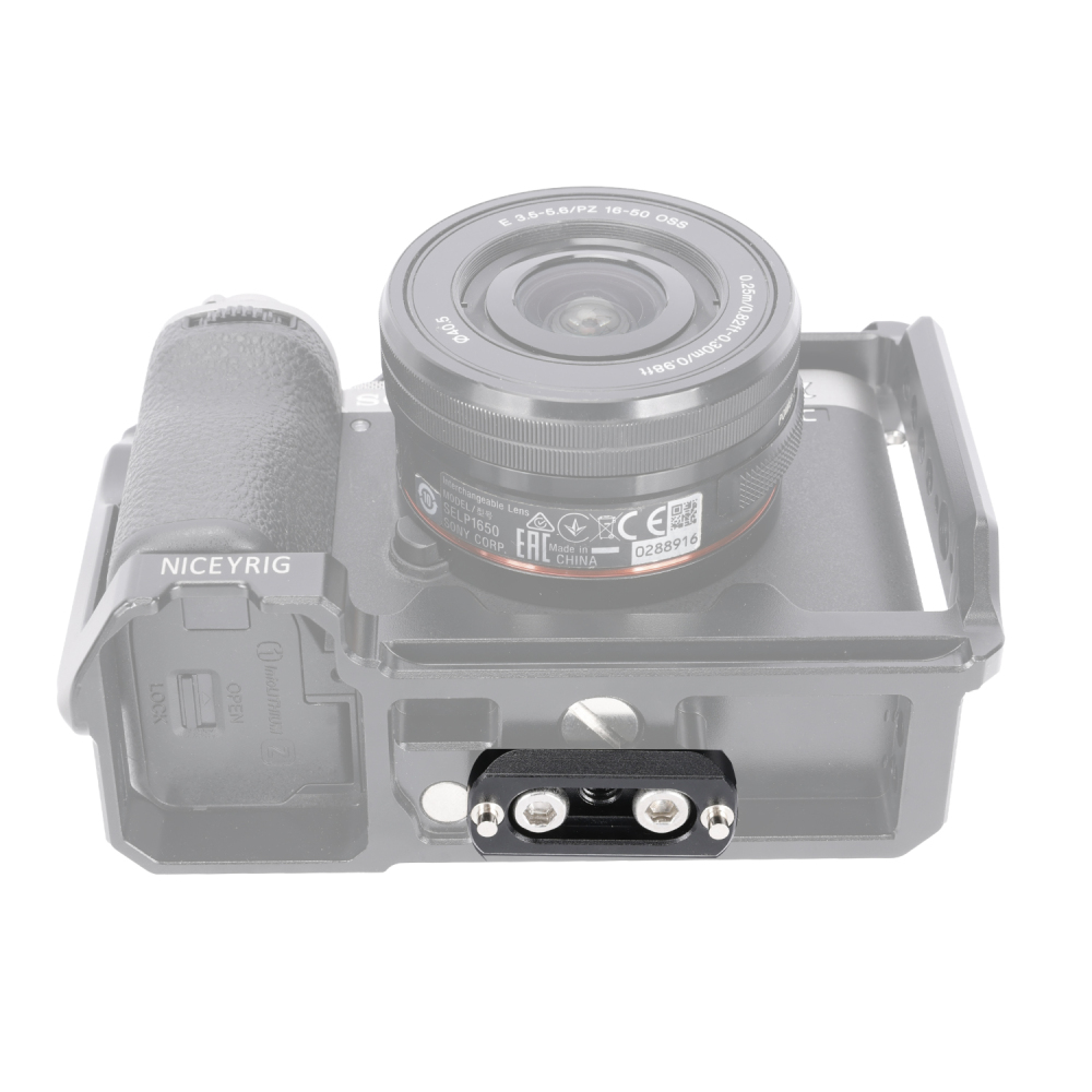 Niceyrig 1.57 Inches(4CM) Nato Rail with 1/4 Screws & Retractable Anti-off Pins-Capacity 3KG