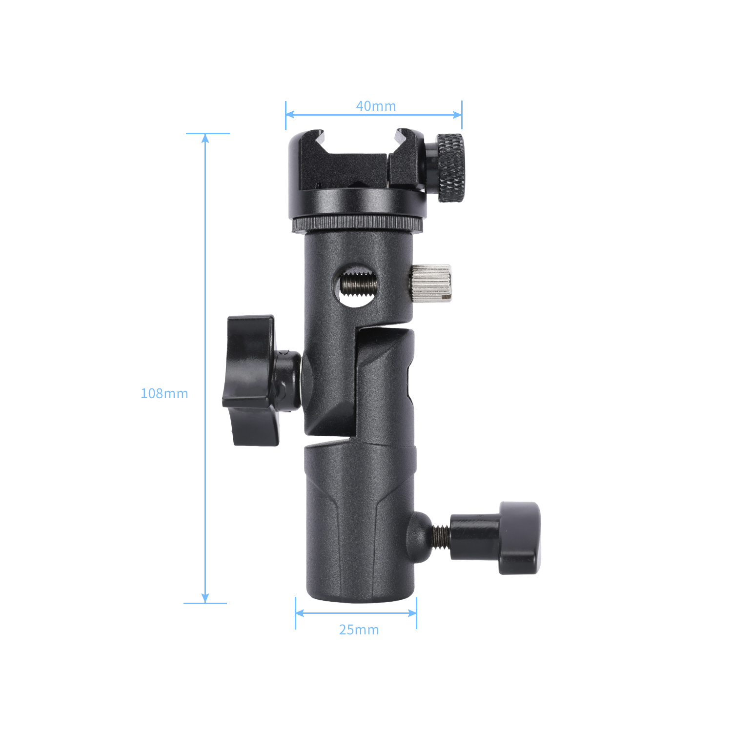 The Ultimate Light Stand Adapter with Quick-Release NATO Sliding Clamp