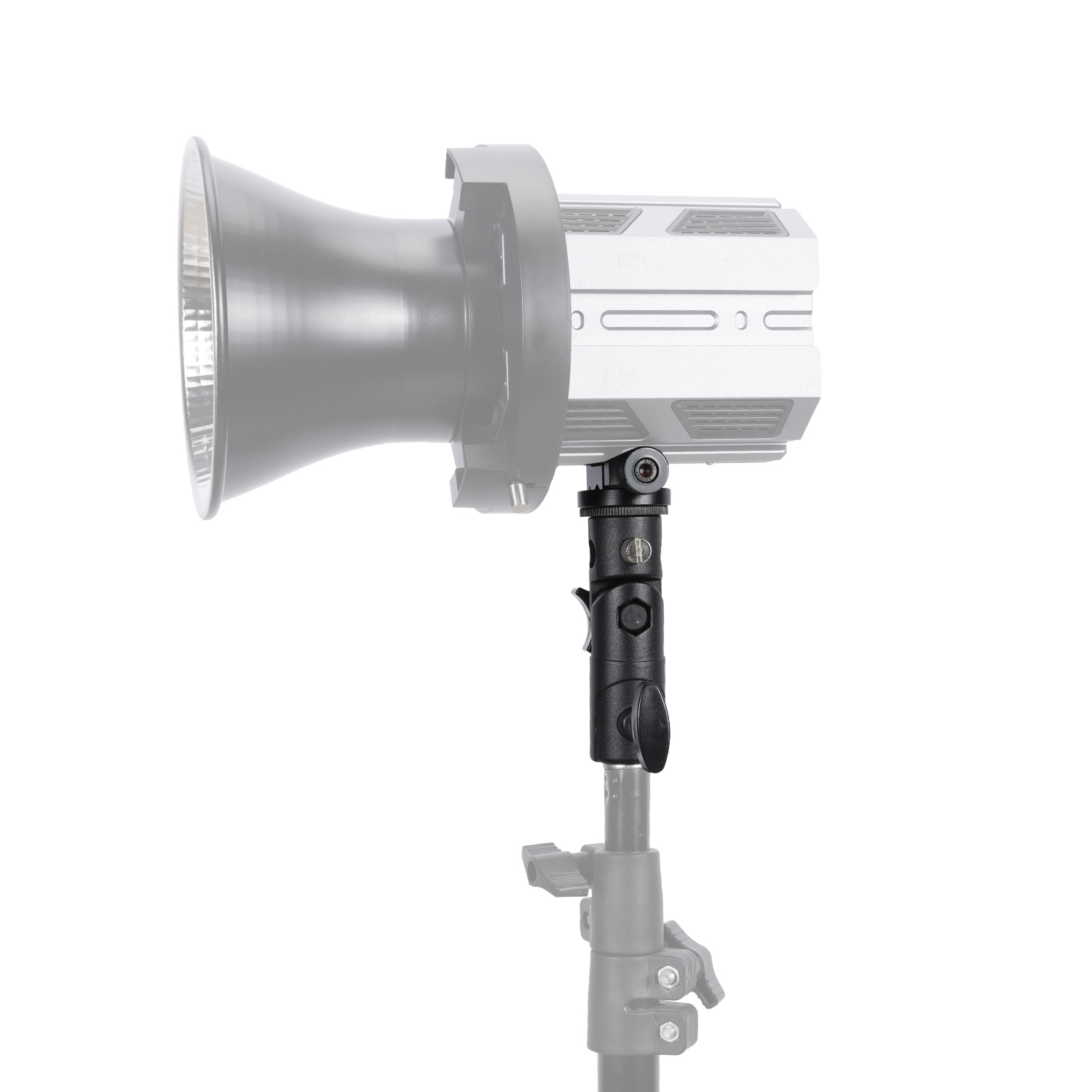 The Ultimate Light Stand Adapter with Quick-Release NATO Sliding Clamp