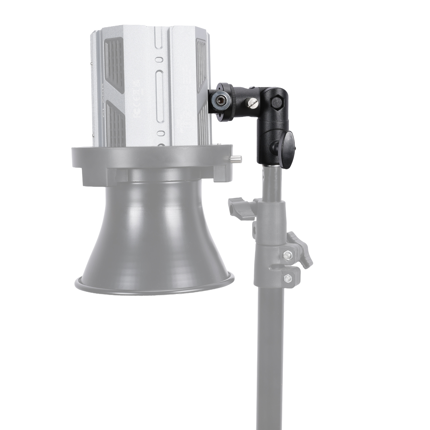 The Ultimate Light Stand Adapter with Quick-Release NATO Sliding Clamp