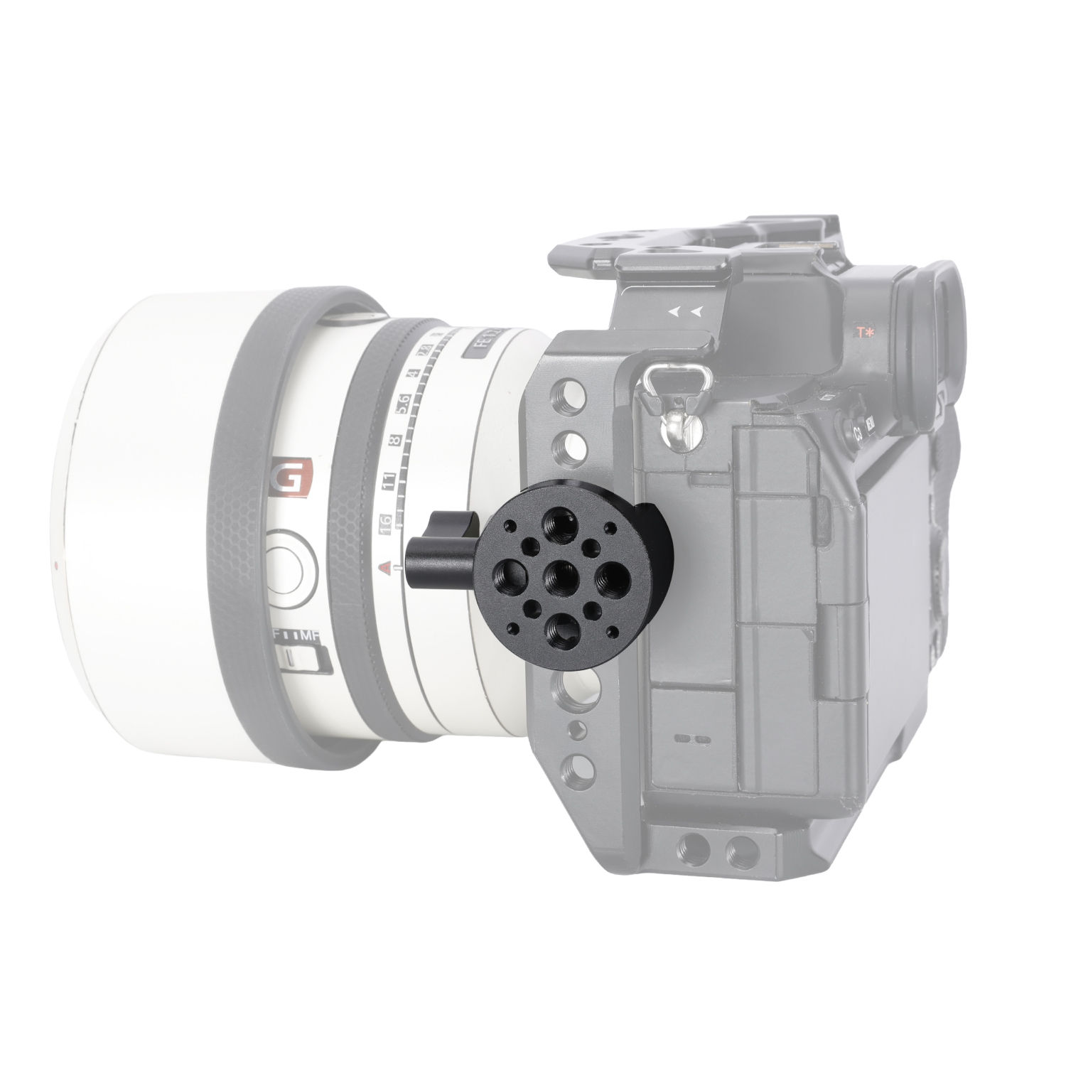 Niceyrig Nato Clamp with Multiple 1/4 Arri Locating Thread Holes