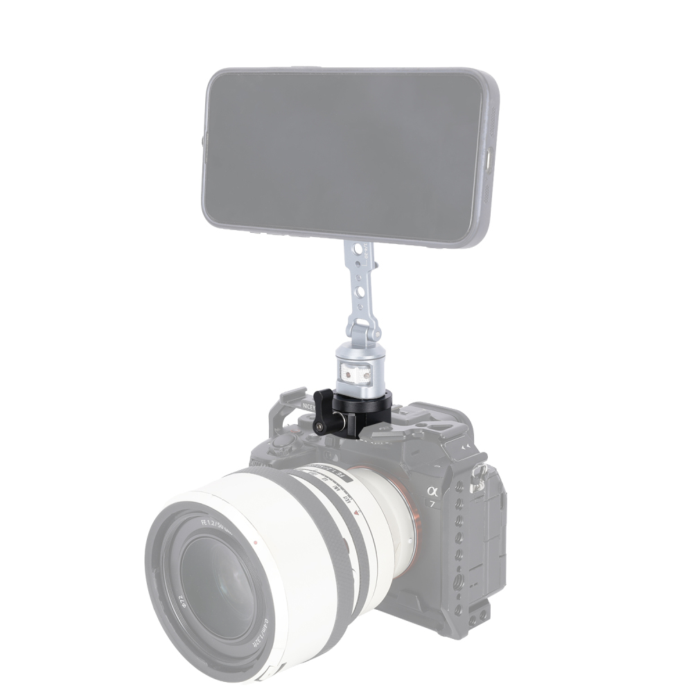 Niceyrig Nato Clamp with Multiple 1/4 Arri Locating Thread Holes