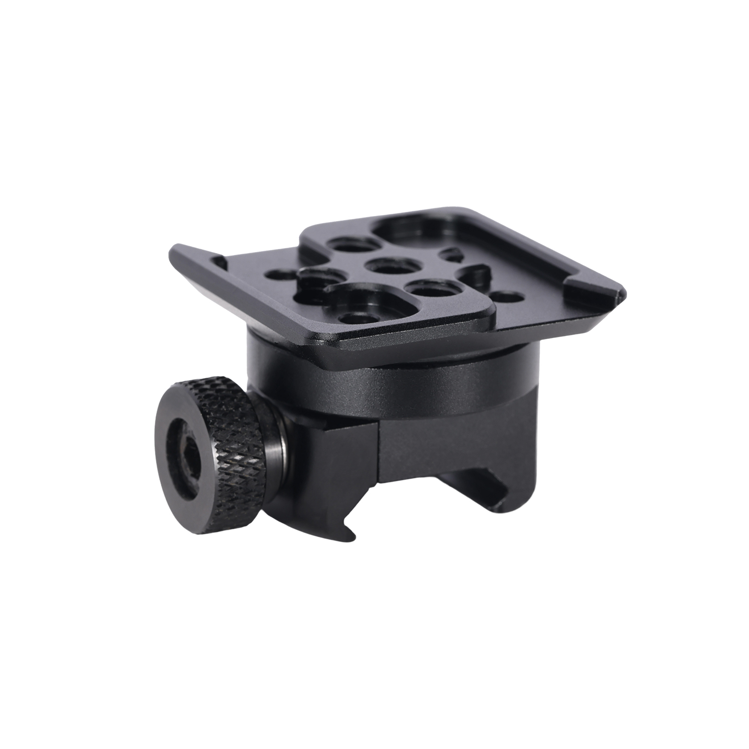 Niceyrig Nato Rail Clamp to Arca - Swiss Dovetail Plate for Portrait Mounting