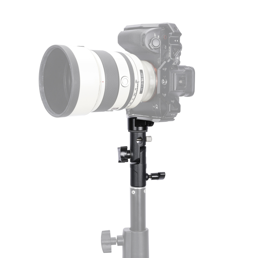 The Ultimate Light Stand Adapter with Quick-Release NATO Sliding Clamp