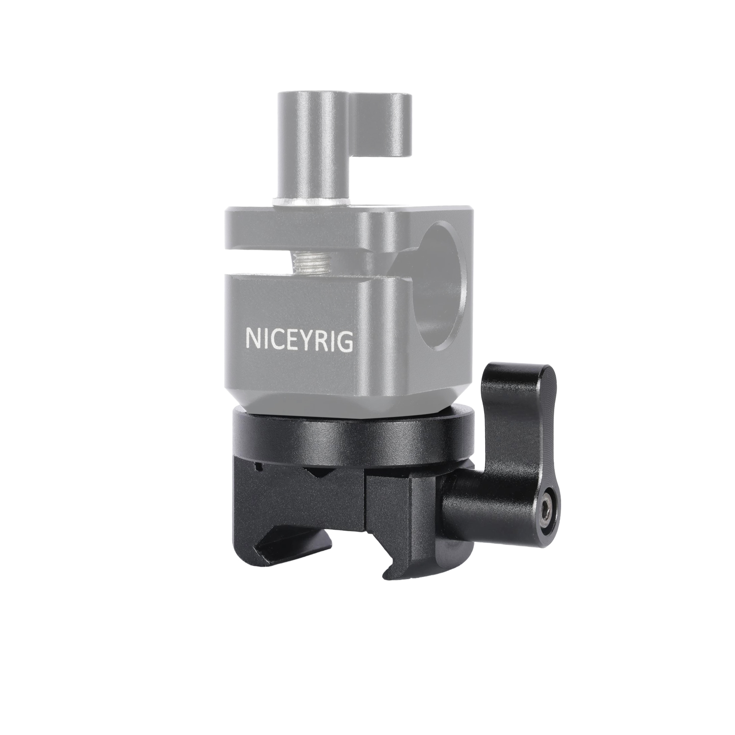 Niceyrig Nato Clamp with Multiple 1/4 Arri Locating Thread Holes