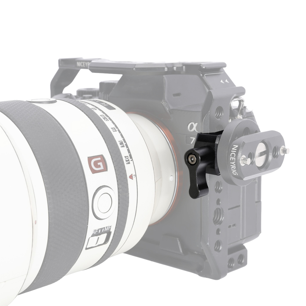 Niceyrig Nato Clamp with Multiple 1/4 Arri Locating Thread Holes