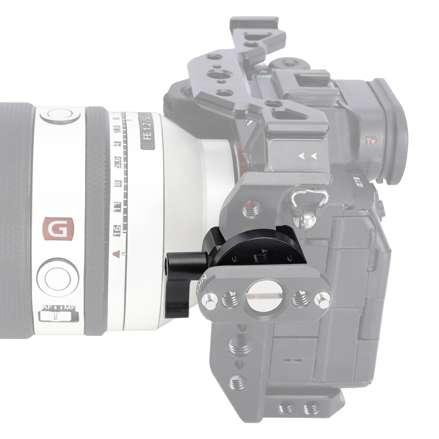 Niceyrig Nato Clamp with Multiple 1/4 Arri Locating Thread Holes