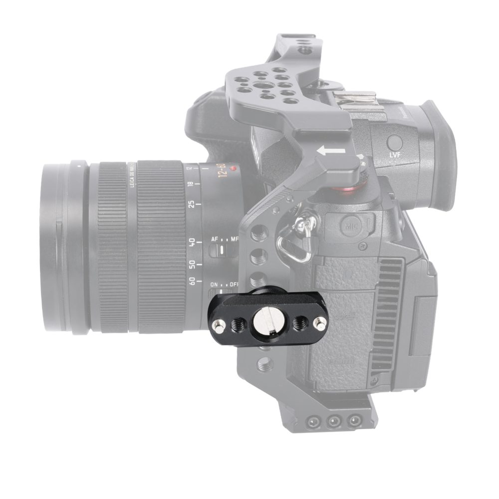 Niceyrig 42mm Nato Rail (Slider) with 1/4&3/8 Arri Locating Mounting Screw - Set of 2