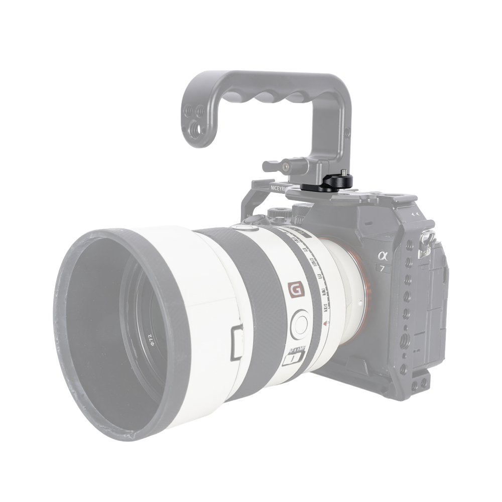 Niceyrig 42mm Nato Rail (Slider) with 1/4&3/8 Arri Locating Mounting Screw - Set of 2