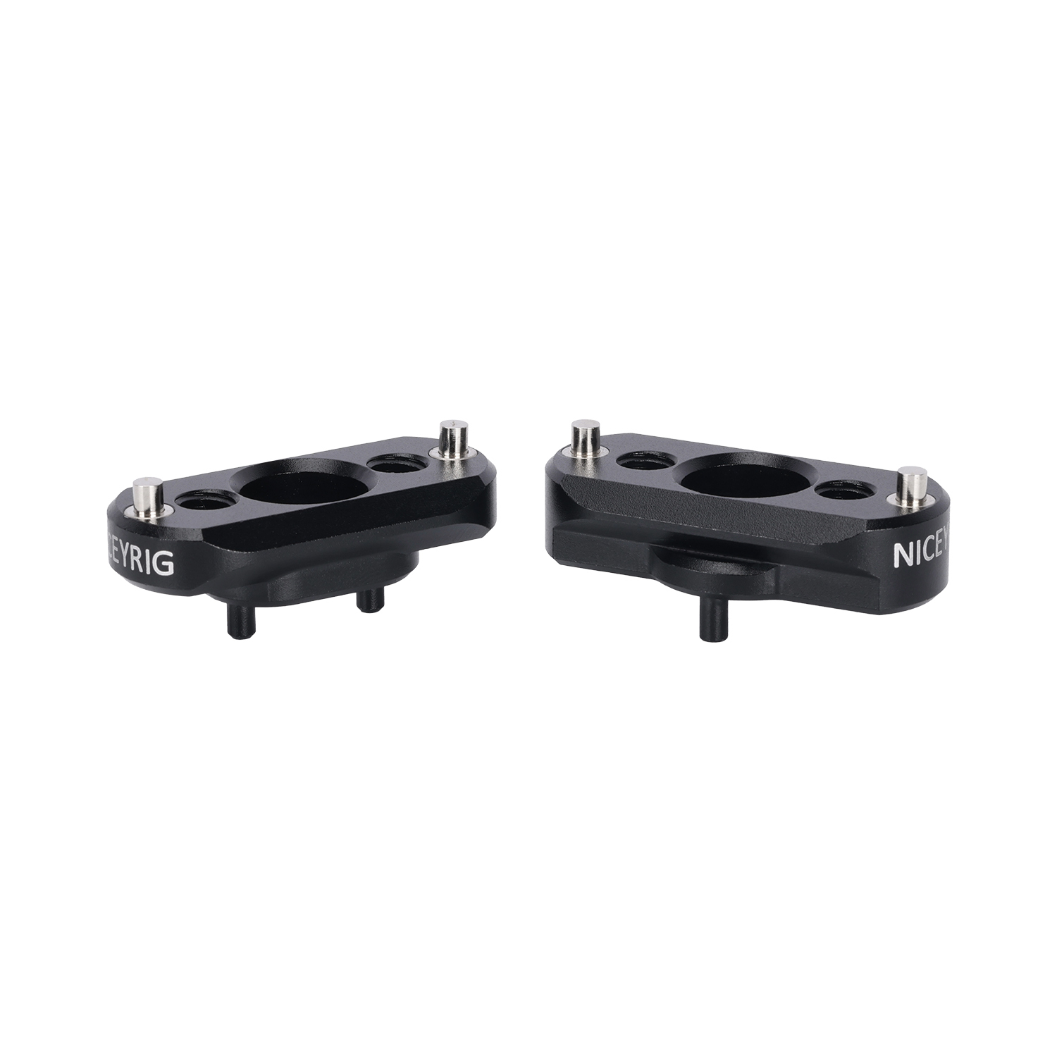 Niceyrig 42mm Nato Rail (Slider) with 1/4&3/8 Arri Locating Mounting Screw - Set of 2