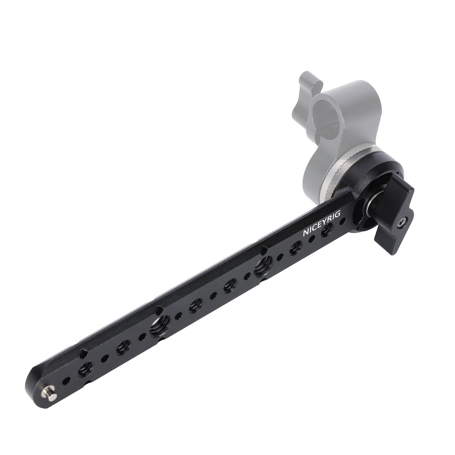Niceyrig Arri Rosette Mount (M6 Screws) with Nato Rail Bar Comes with 1/4&3/8 Arri Locating Thread Holes
