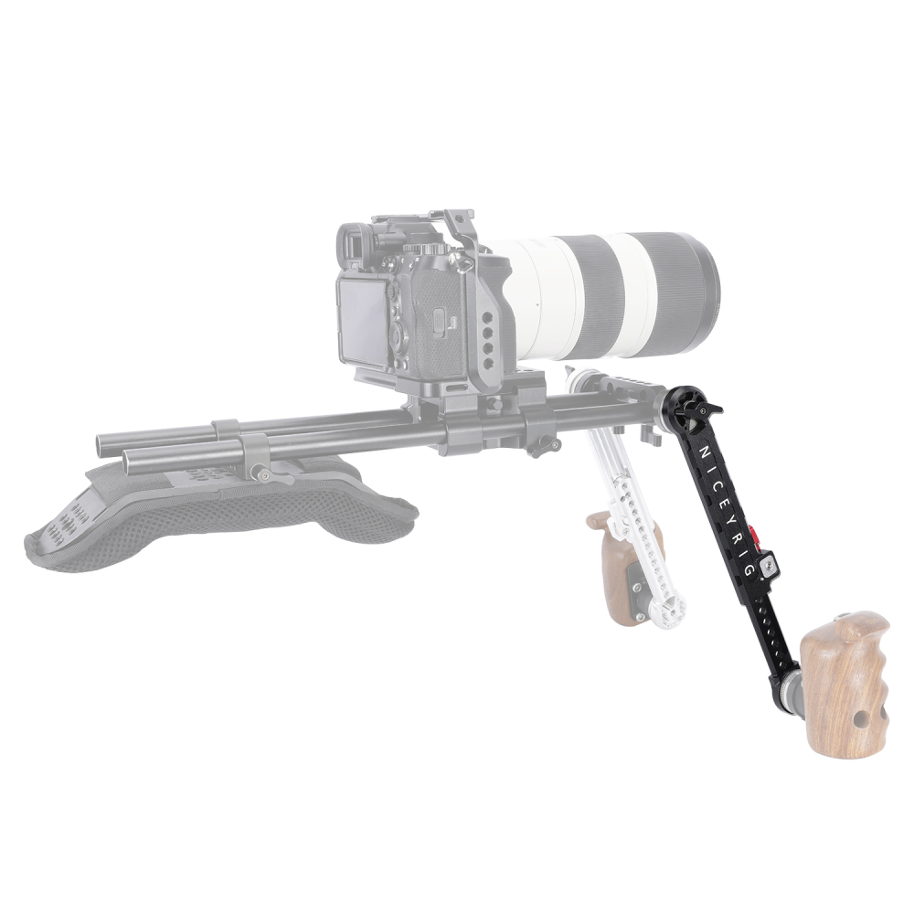 Niceyrig Arri Rosette Extension Arm Length Adjustable (195mm-295mm) with M6 Screws