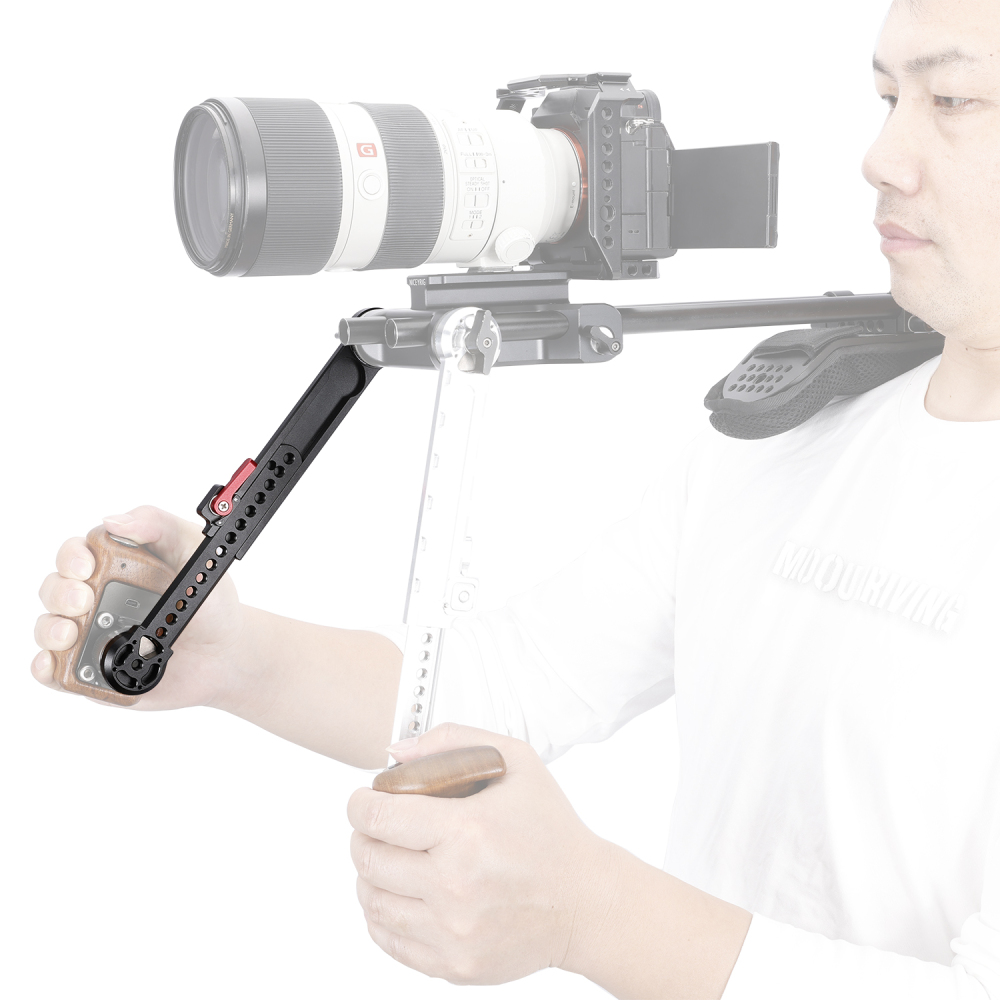 Niceyrig Arri Rosette Extension Arm Length Adjustable (195mm-295mm) with M6 Screws