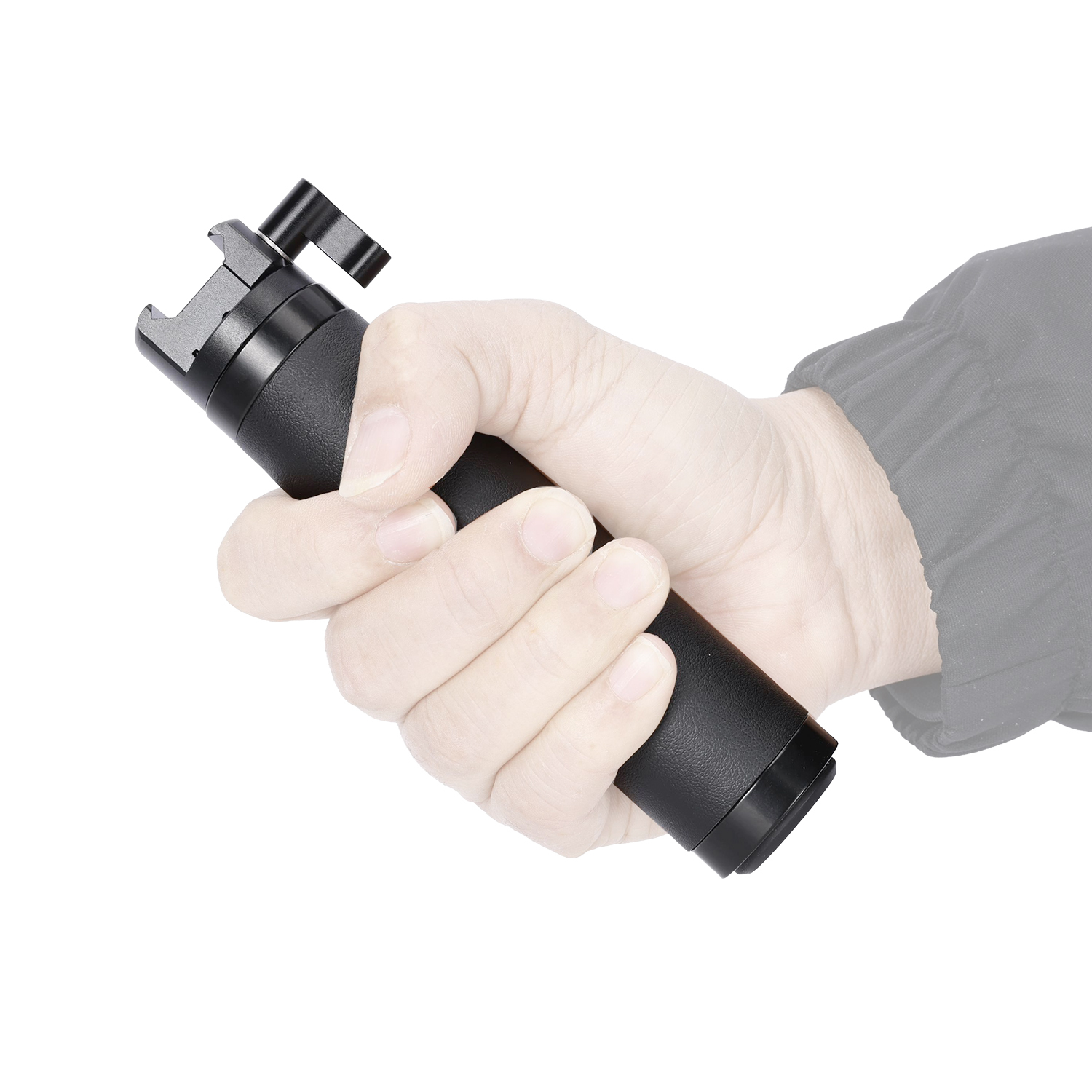 Niceyrig Nato Clamp Leather Handle Camera Grip for DSLR Camera Supports Quick Release & Mount