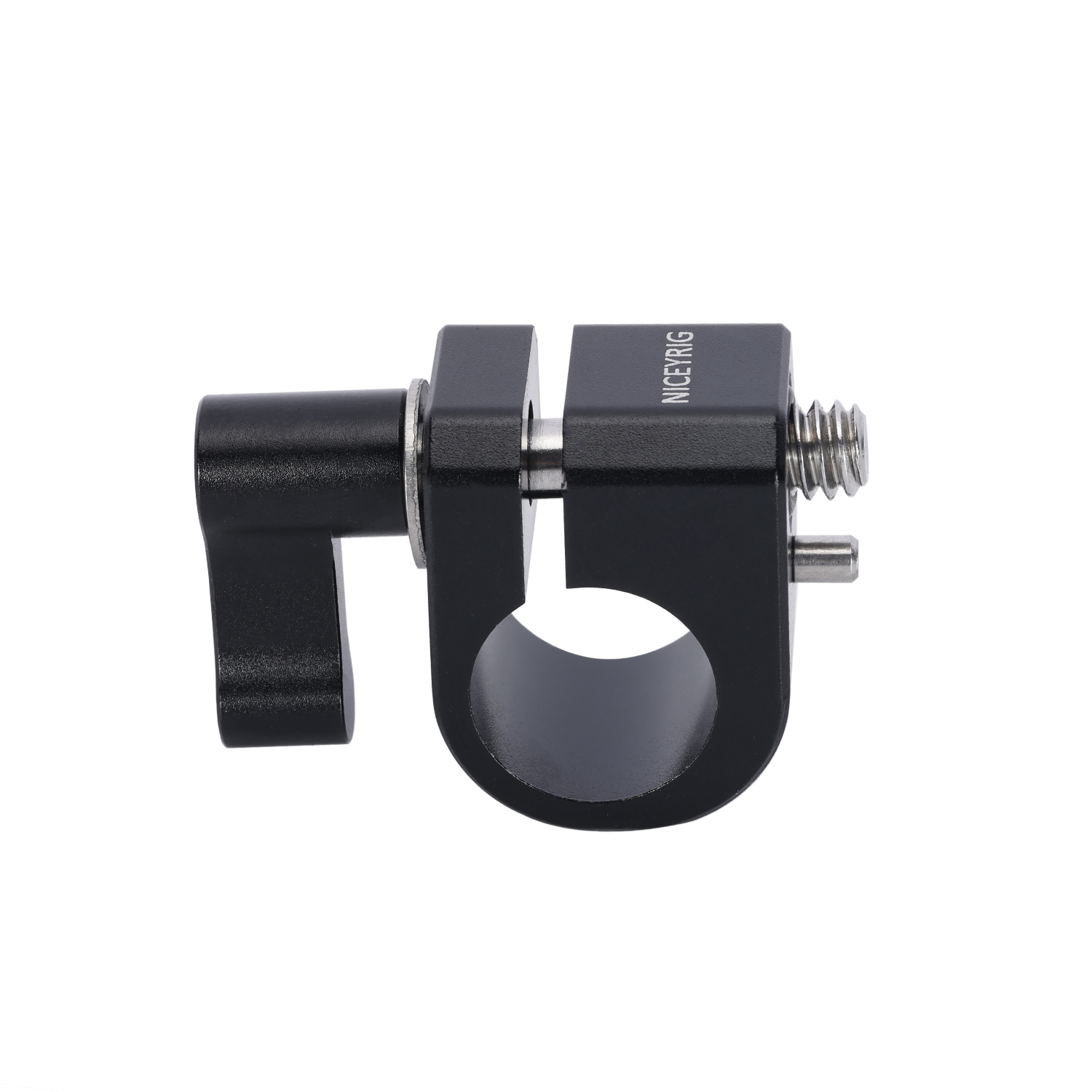 Niceyrig Single Rod Clamp with 1/4’’ Mounting Screw & Detachable Locating Pin