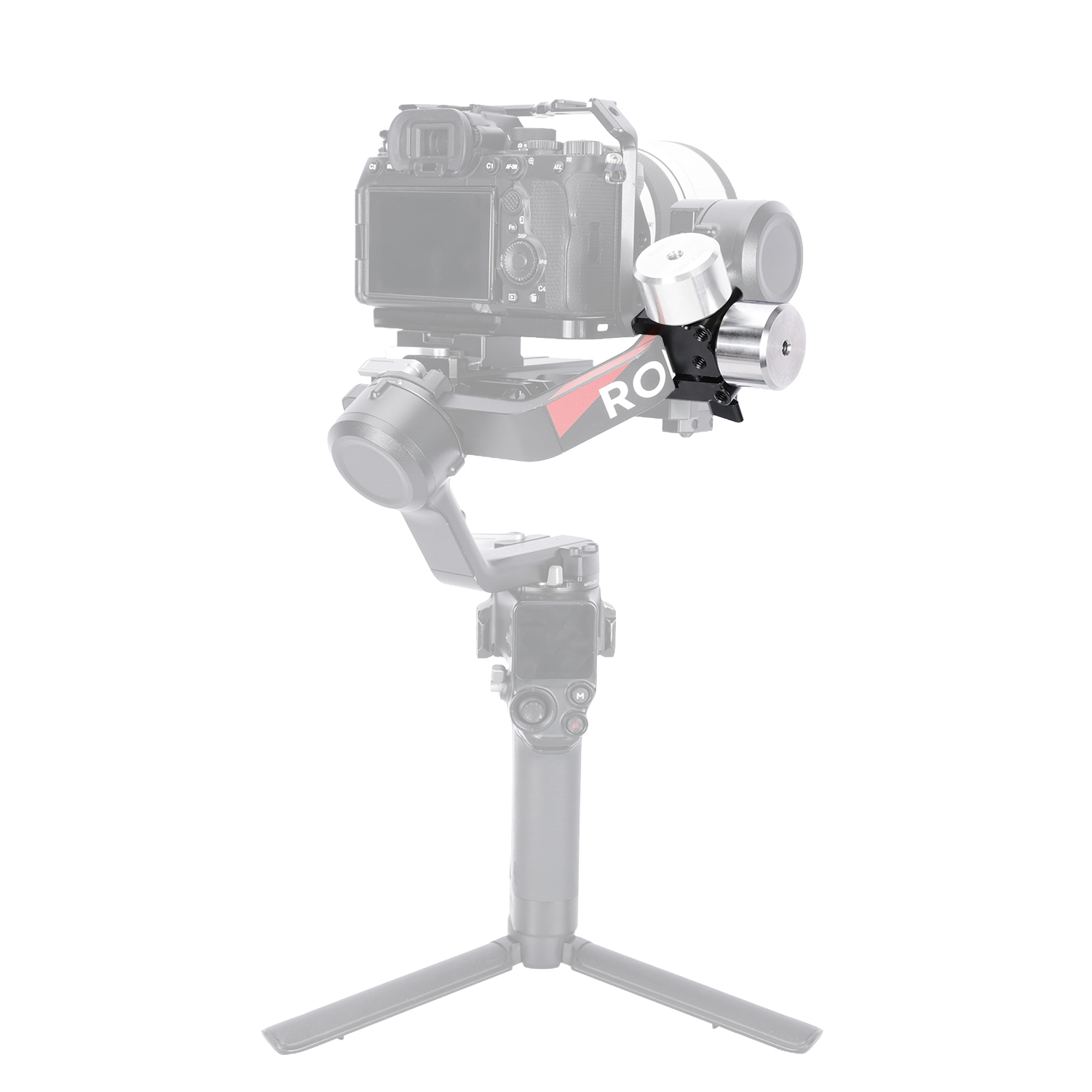 Niceyrig Camera Counterweight Mounting Clamp for DJI RS3/RS3 Pro/DJI RoninS/RoninSC/Zhiyun Weebill Lab/Zhiyun Crane 2/Crane 3 Gimbals
