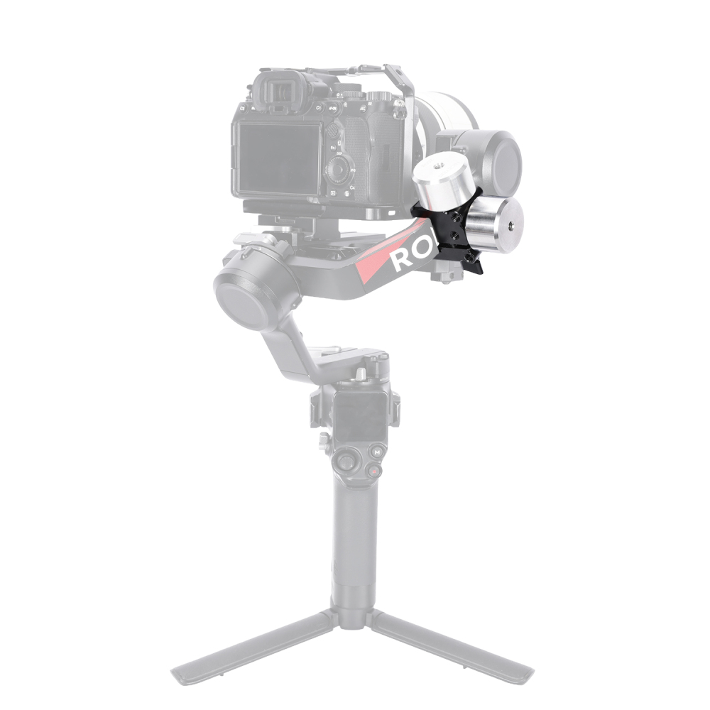Niceyrig Camera Counterweight Mounting Clamp for DJI RS3/RS3 Pro/DJI RoninS/RoninSC/Zhiyun Weebill Lab/Zhiyun Crane 2/Crane 3 Gimbals