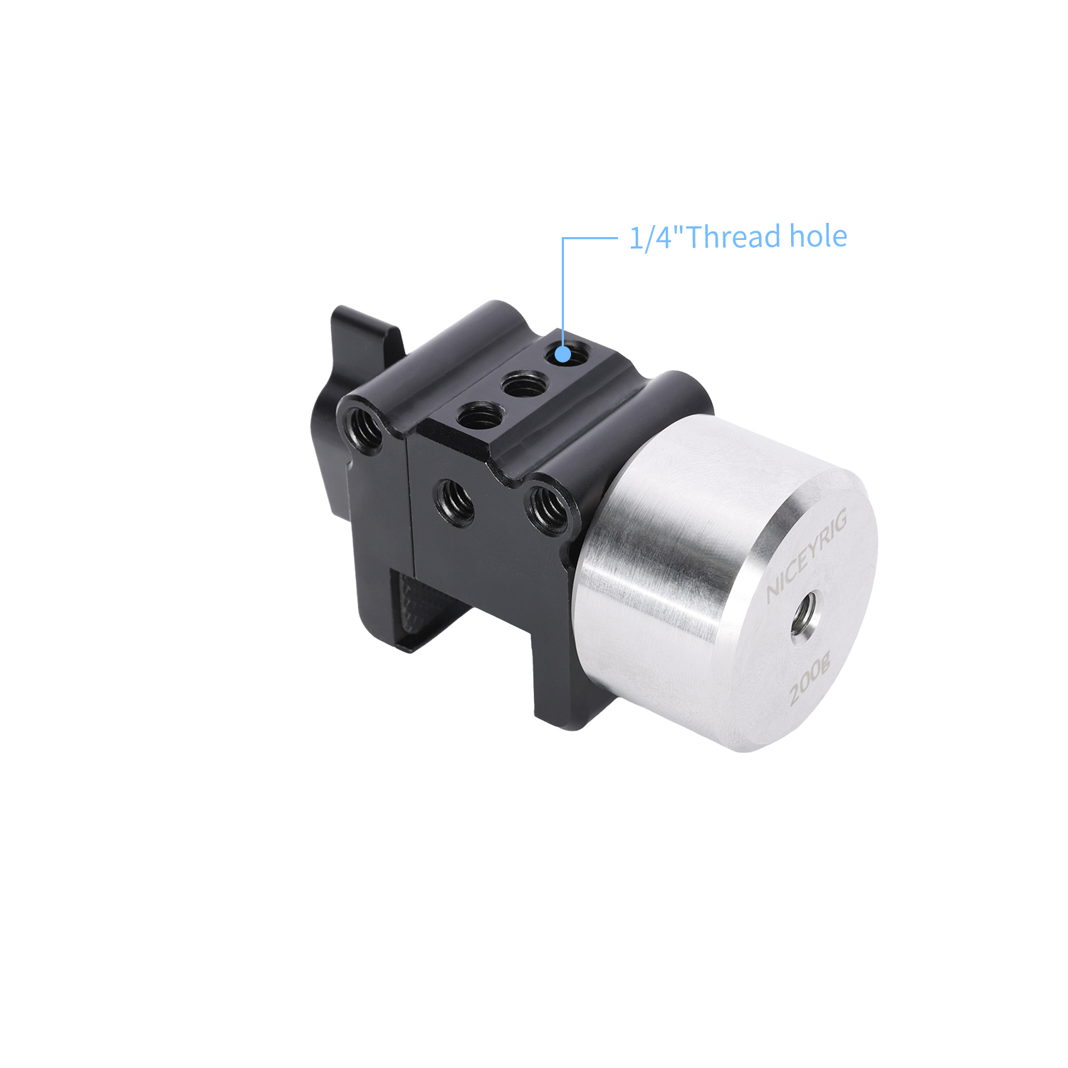 Niceyrig Camera Counterweight Mounting Clamp for DJI RS3/RS3 Pro/DJI RoninS/RoninSC/Zhiyun Weebill Lab/Zhiyun Crane 2/Crane 3 Gimbals