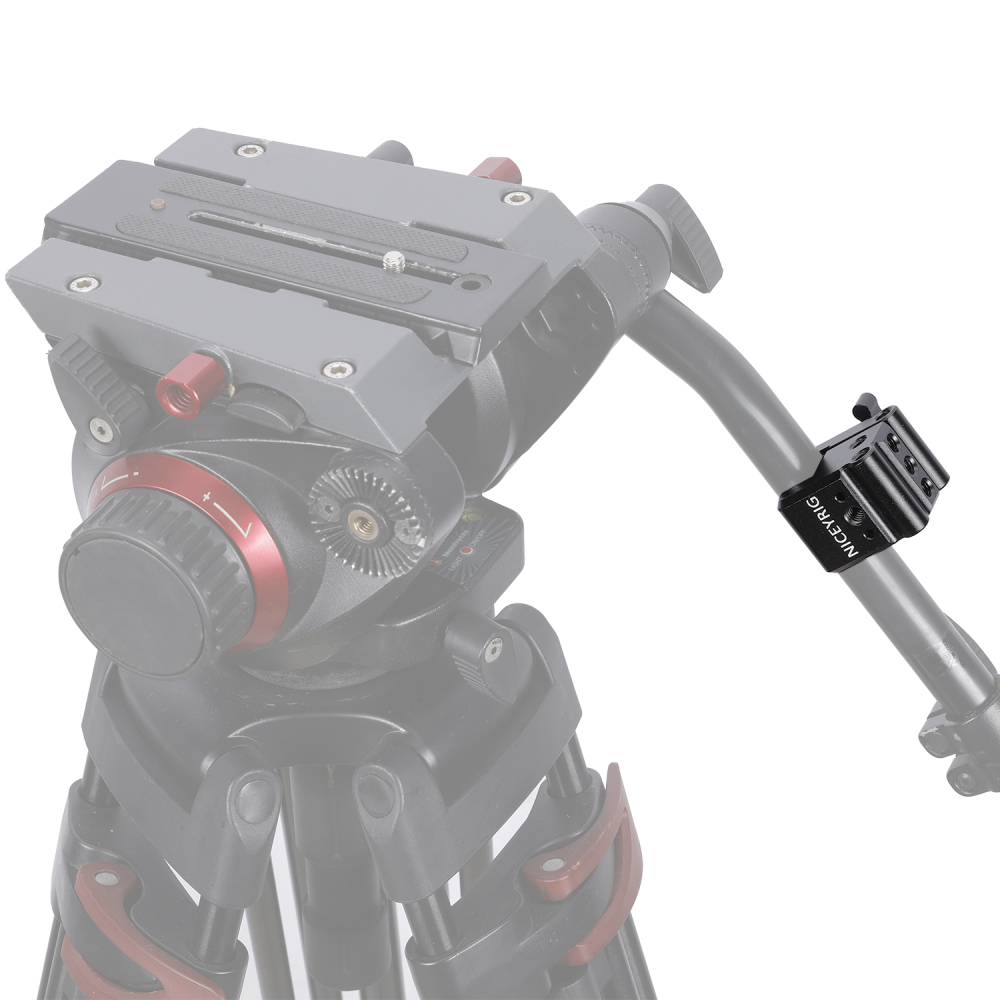 Niceyrig Camera Counterweight Mounting Clamp for DJI RS Mini Series/DJI RoninS/Zhiyun Weebill (Open Range:16-29MM)