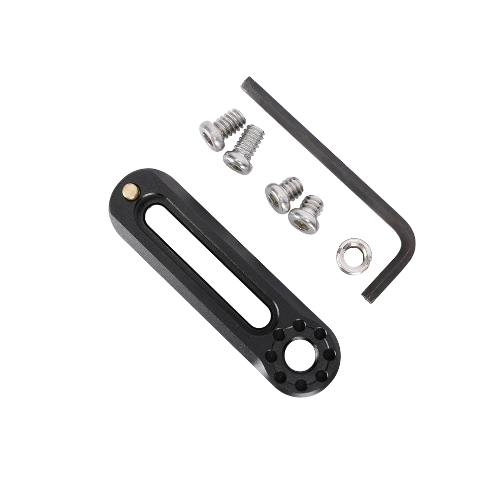 Niceyrig Safety Nato Rail with Arri Locating Mounting Point (1/4&3/8)  - Weight Capacity: 2KG